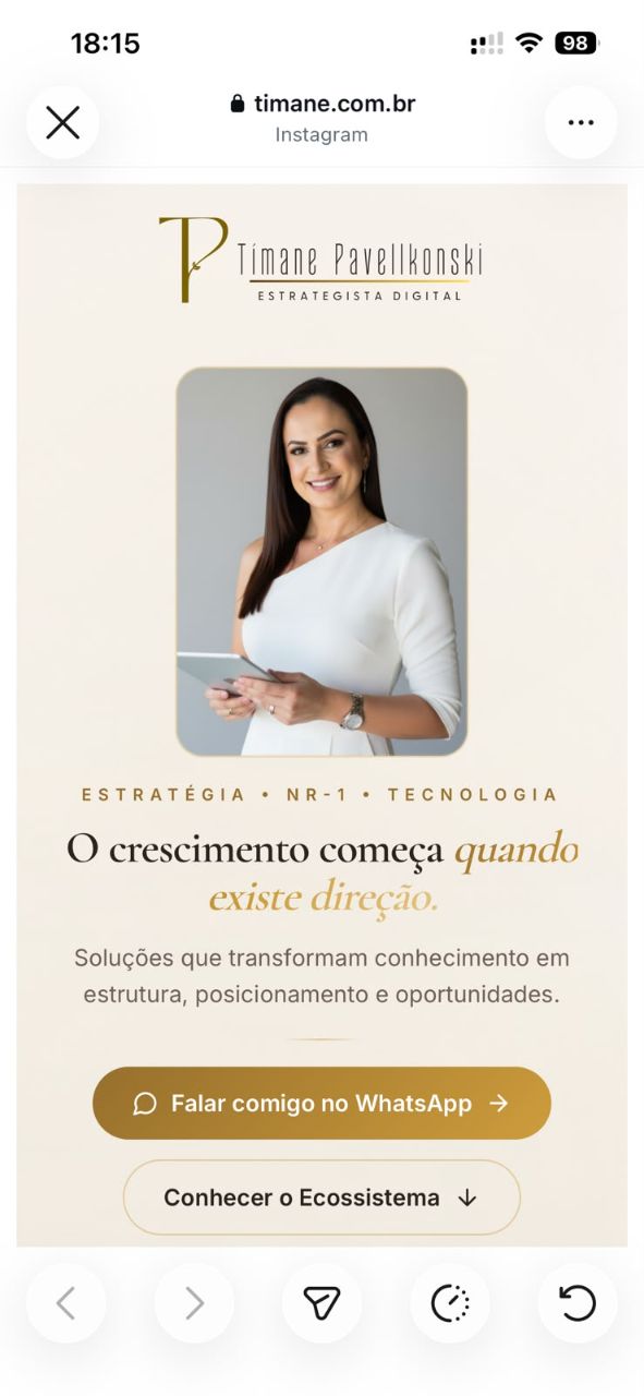 Prévia da bio premium BioSyte